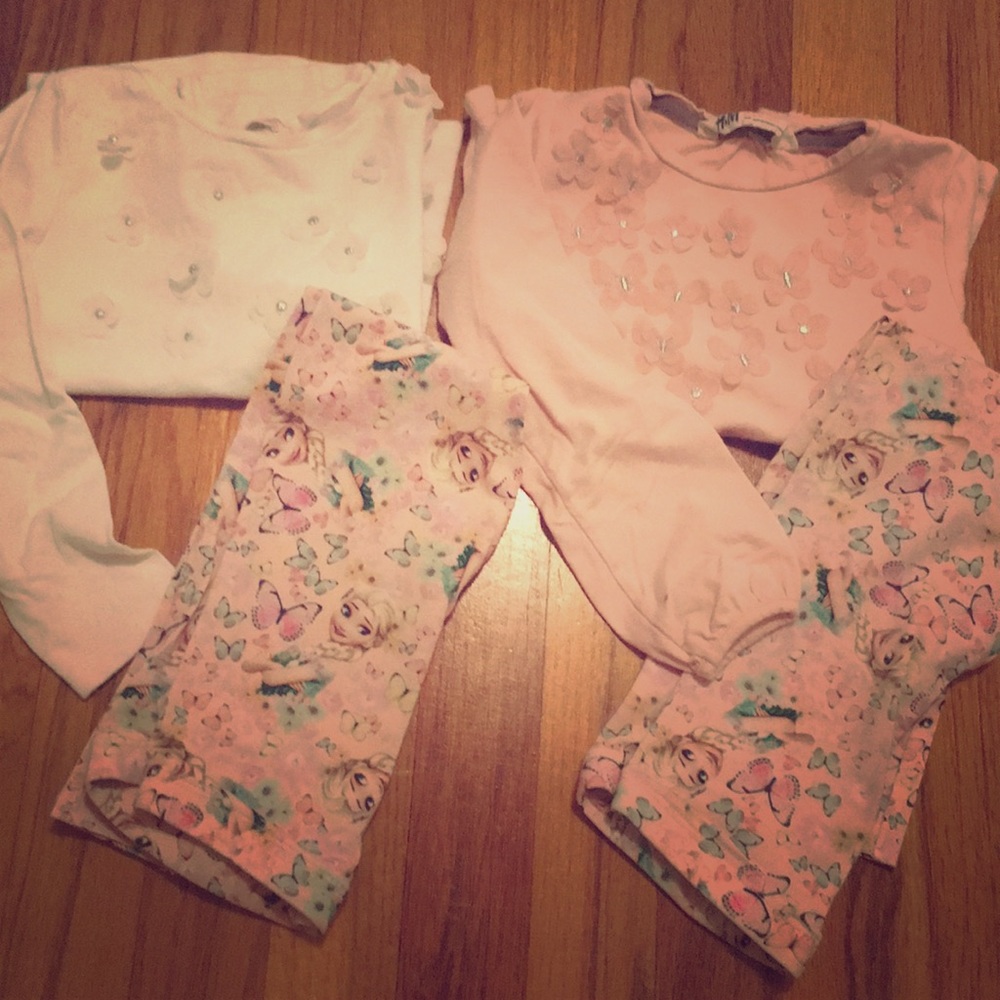 H&M twin outfit for 3T ELSA “frozen”